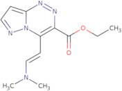 Ethyl 4-[(E)-2-(dimethylamino)vinyl]pyrazolo[5,1-c][1,2,4]triazine-3-carboxylate