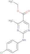 Ethyl 2-[(4-chlorophenyl)amino]-4-methylpyrimidine-5-carboxylate