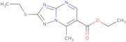 Ethyl 2-(ethylthio)-7-methyl[1,2,4]triazolo[1,5-a]pyrimidine-6-carboxylate
