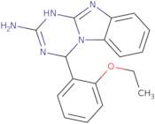 4-(2-Ethoxyphenyl)-1,4-dihydro[1,3,5]triazino[1,2-a]benzimidazol-2-amine