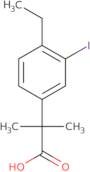 2-(4-Ethyl-3-iodophenyl)-2-methylpropanoic acid