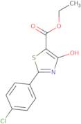 Ethyl 2-(4-chlorophenyl)-4-hydroxythiazole-5-carboxylate