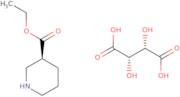 (S)-Ethyl piperidine-3-carboxylate (2R,3R)-2,3-dihydroxysuccinate