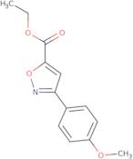 Ethyl 3-(4-methoxyphenyl)isoxazole-5-carboxylate