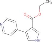 Ethyl 4-(pyridin-4-yl)-1H-pyrrole-3-carboxylate