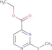 Ethyl 2-(methylthio)pyrimidine-4-carboxylate