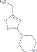 5-Ethyl-3-(piperidin-4-yl)-1,2,4-oxadiazole