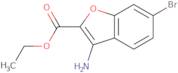 Ethyl 3-amino-6-bromobenzofuran-2-carboxylate