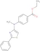 Ethyl 4-(methyl(2-phenylthiazol-4-yl)amino)benzoate