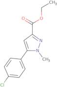 Ethyl 5-(4-chlorophenyl)-1-methyl-1H-pyrazole-3-carboxylate