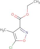 Ethyl 5-chloro-4-methylisoxazole-3-carboxylate