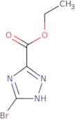 Ethyl 5-bromo-1H-1,2,4-triazole-3-carboxylate