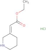 (E)-Ethyl 2-(piperidin-3-ylidene)acetate hydrochloride