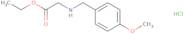 Ethyl 2-((4-methoxybenzyl)amino)acetate hydrochloride