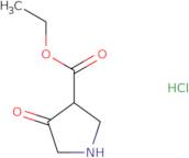 Ethyl 4-oxopyrrolidine-3-carboxylate hydrochloride