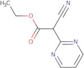 Ethyl 2-cyano-2-(pyrimidin-2-yl)acetate