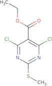 Ethyl 4,6-dichloro-2-(methylthio)pyrimidine-5-carboxylate