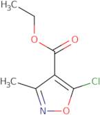 Ethyl 5-chloro-3-methylisoxazole-4-carboxylate