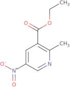 Ethyl 2-methyl-5-nitro-3-pyridinecarboxylate