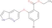 Ethyl-2-((1H-pyrrolo[2,3-b]pyridine-5-yl)oxy)-4-fluorobenzoate