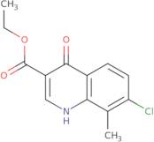 Ethyl 7-chloro-4-hydroxy-8-methylquinoline-3-carboxylate