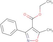 Ethyl5-methyl-3-phenylisoxazole-4-carboxylate