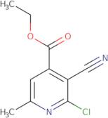 Ethyl2-chloro-3-cyano-6-methylisonicotinate