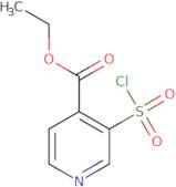 Ethyl3-(chlorosulfonyl)isonicotinate