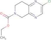 Ethyl2-chloro-7,8-dihydropyrido[3,4-b]pyrazine-6(5H)-carboxylate