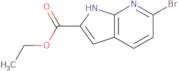 Ethyl6-bromo-1H-pyrrolo[2,3-b]pyridine-2-carboxylate