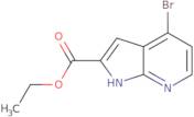 Ethyl4-bromo-1H-pyrrolo[2,3-b]pyridine-2-carboxylate