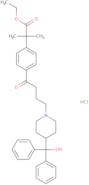 Ethyl4-(4-[4-(hydroxydiphenylmethyl)-1-piperidinyl]-1-oxobutyl)-α,α-dimethylbenzeneacetateHydroc...