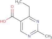 4-Ethyl-2-methyl-pyrimidine-5-carboxylicacid