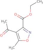 Ethyl4-acetyl-5-methylisoxazole-3-carboxylate