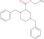 Ethyl1,4-dibenzylpiperazine-2-carboxylate