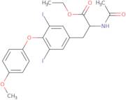 Ethyl2-(acetylamino)-3-[3,5-diiodo-4-(4-methoxyphenoxy)phenyl]propanoate