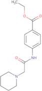 Ethylpiperidinoacetylaminobenzoate