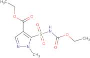 N-(Ethoxycarbonyl)-4-ethoxycarbonyl-1-methylpyrazole-5-sulfonamide