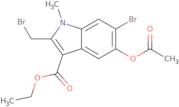 Ethyl5-acetoxy-6-bromo-2-(bromomethyl)-1-methyl-1H-indole-3-carboxylate