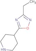 4-(3-Ethyl-1,2,4-oxadiazol-5-yl)piperidine