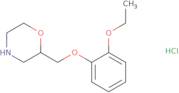 2-[(2-Ethoxy phenoxy)methyl]morpholine HCl