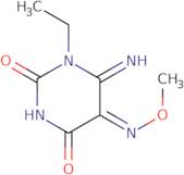 1-Ethyl-6-iminodihydropyrimidine-2,4,5(3H)-trione5-(o-methyloxime)