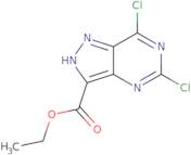 Ethyl5,7-dichloro-1H-pyrazolo[4,3-d]pyrimidine-3-carboxylate