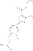 Ethyl2-(3-bromo-4-isobutoxyphenyl)-4-methyl-5-thiazolecarboxylate