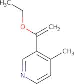 3-(1-Ethoxyvinyl)-4-methylpyridine