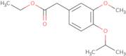 Ethyl 2-(4-isopropoxy-3-methoxyphenyl)acetate