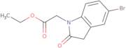 Ethyl 2-(5-bromo-2-oxoindolin-1-yl)acetate