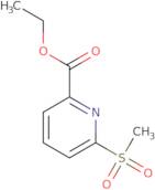 Ethyl 6-(methylsulfonyl)picolinate