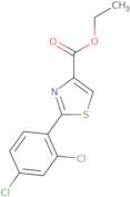 Ethyl 2-(2,4-dichlorophenyl)thiazole-4-carboxylate