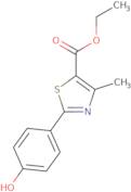 Ethyl 2-(4-hydroxyphenyl)-4-methylthiazole-5-carboxylate